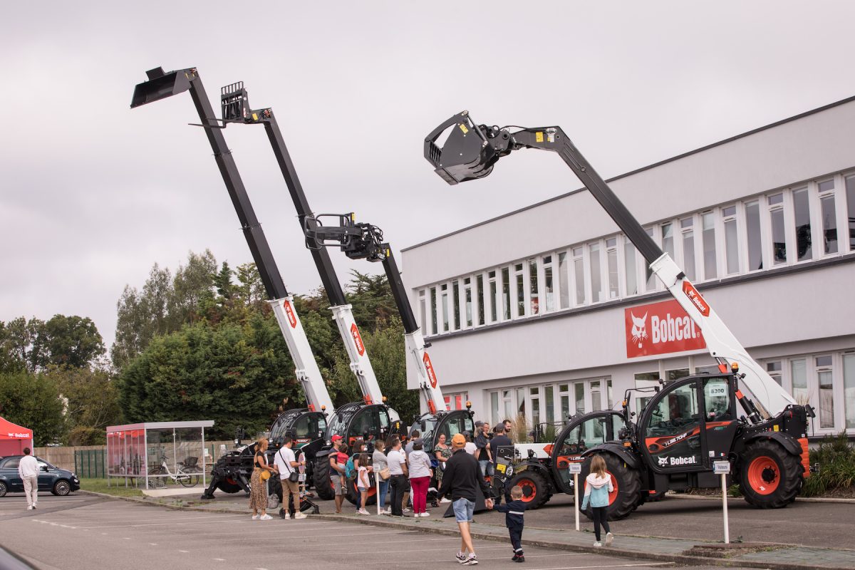 Bobcat telehandler factory Pontchateau