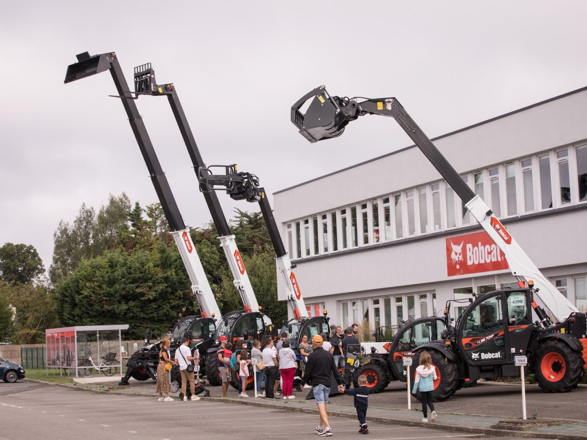 Bobcat telehandler factory Pontchateau