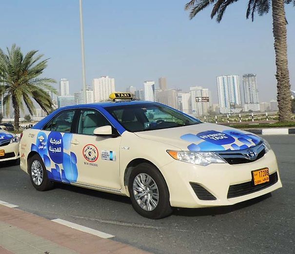 Al-futtaim Toyota Cars Taxi Dubai 