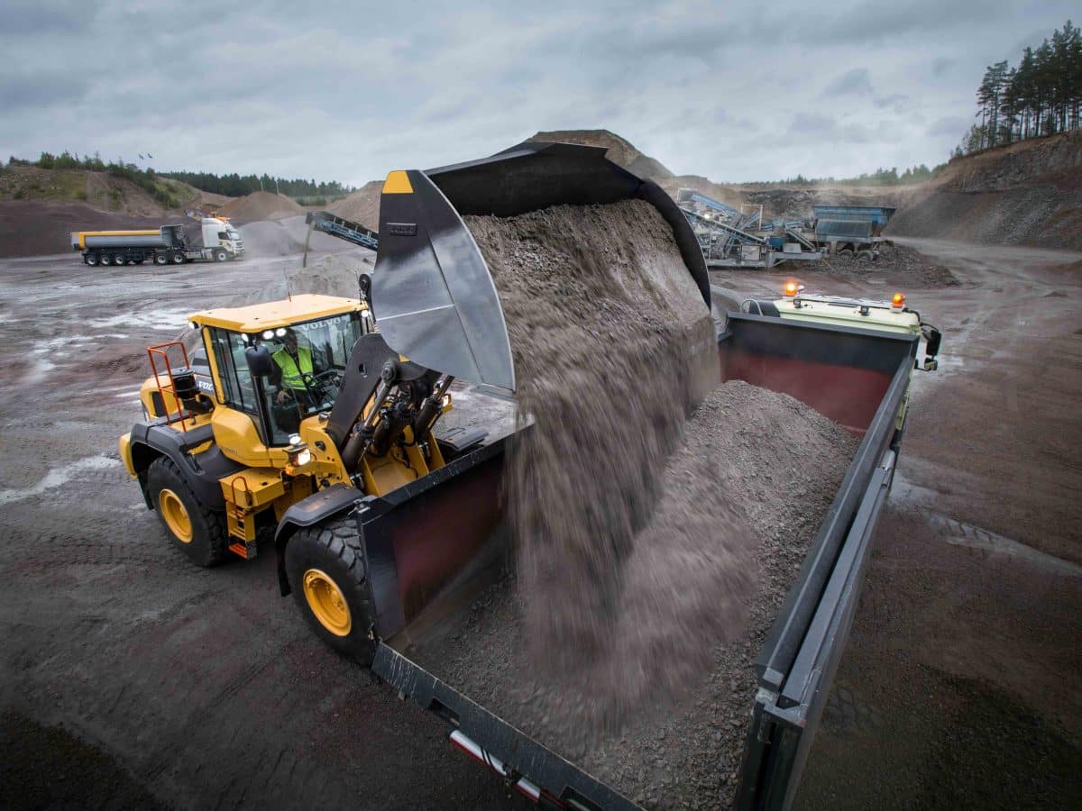 On-board weighing Volvo CE