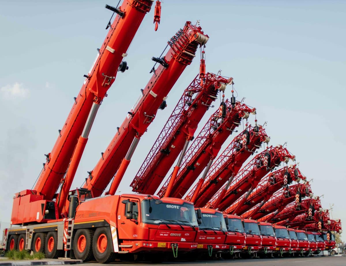 All-terrain cranes