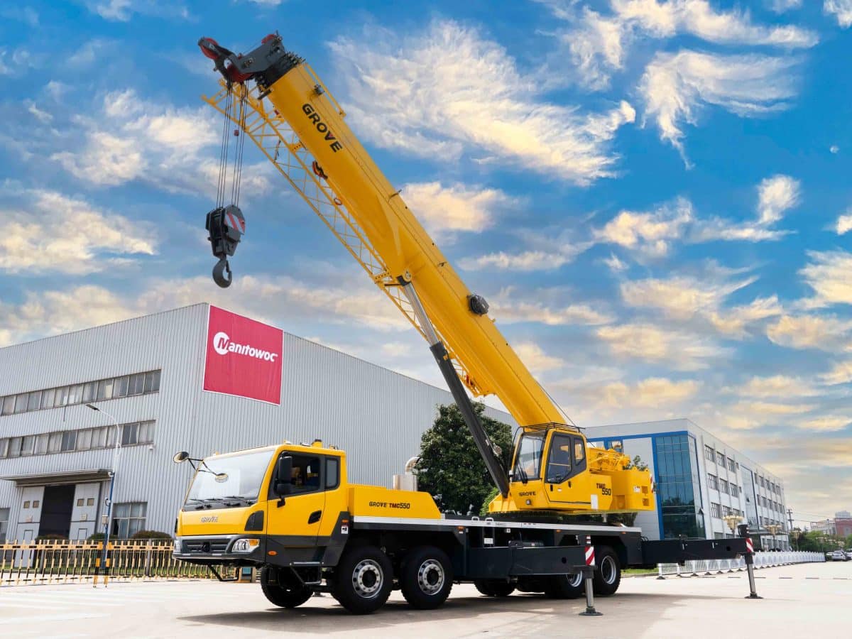 Getting in the Grove: Mobile crane major pushes into new territory with launch of TMC250, 550 and 750 truck-mounted models