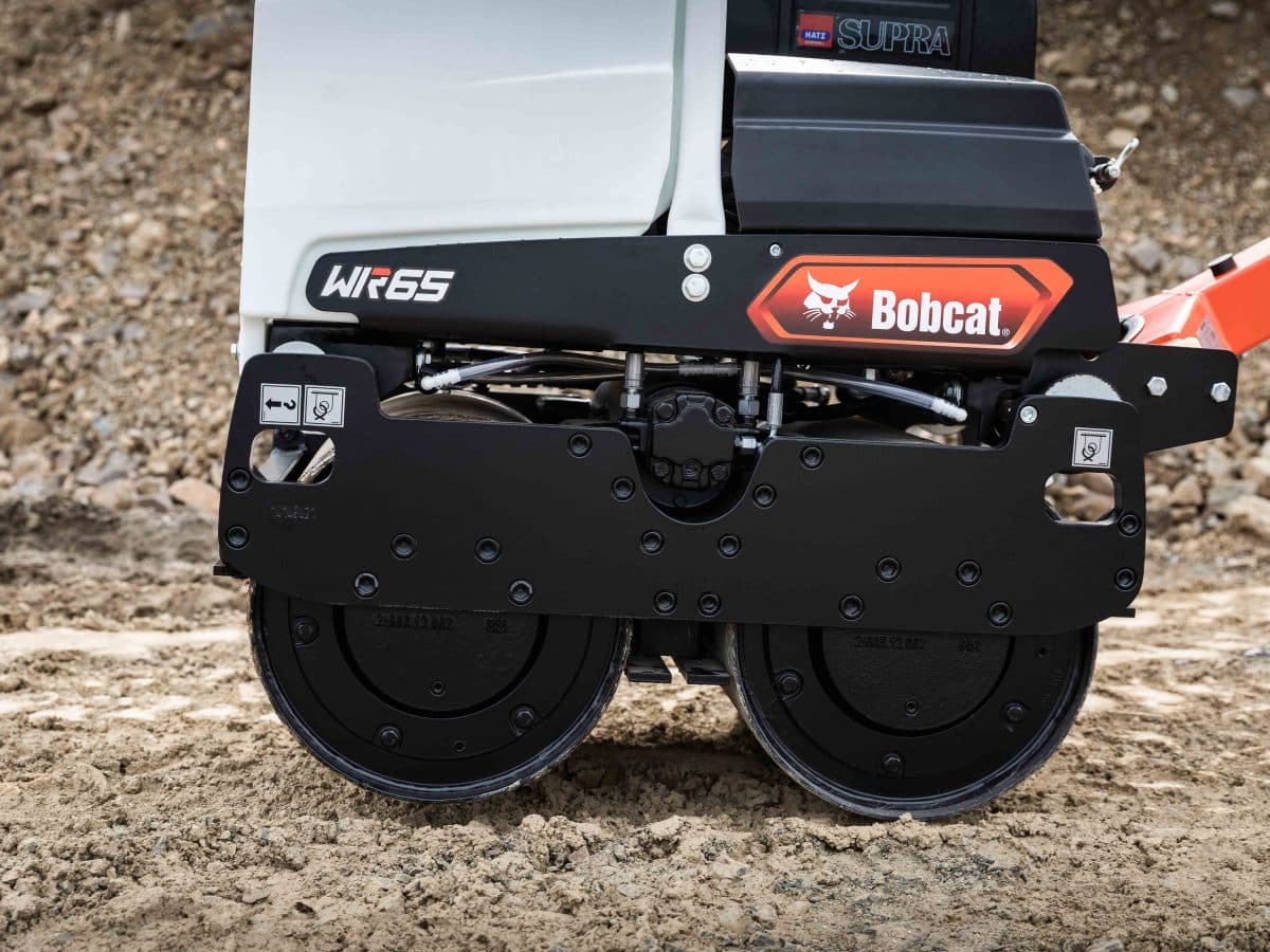 Light compaction: Bobcat’s compact machinery for roadmaking and maintenance